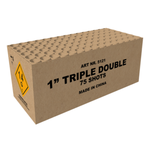 1“ 75 shots Triple Double