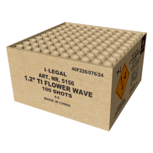 1.2“ Ti Flower Wave  100 shots
